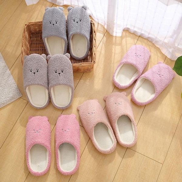 slippers men slip-on slides indoor shoes cute bear autumn winter women home floor bottom soft comfortable cotton, Black
slippers men slip-on slides indoor shoes cute bear autumn winter women home floor bottom soft comfortable cotton, Black
