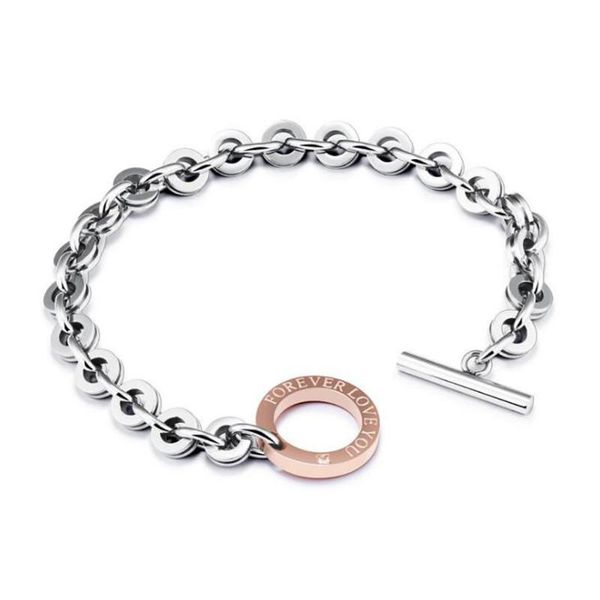 stainless steel rose gold round circle bar women bracelet bangle minimalism oval chain bracelets gift for him, Black
stainless steel rose gold round circle bar women bracelet bangle minimalism oval chain bracelets gift for him, Black