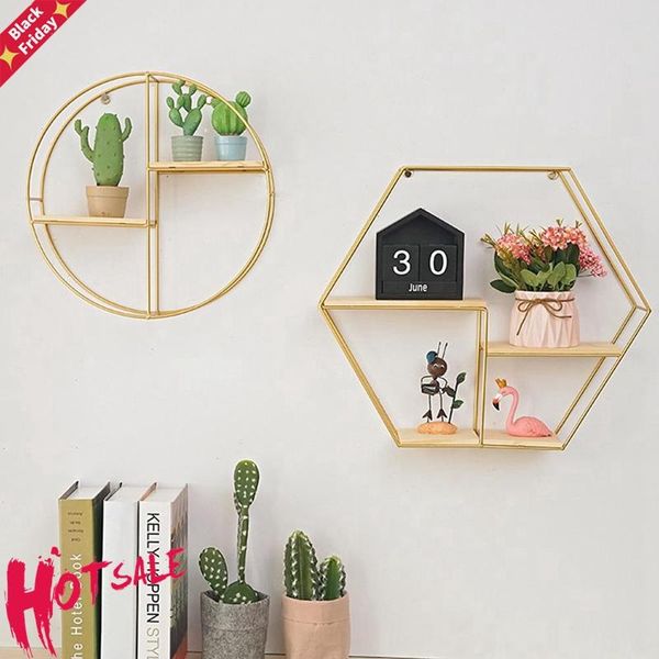 nordic style metal wood hexagonal rack shelf geometric figure storage wall hanging book figurines flower pot display other home decor
nordic style metal wood hexagonal rack shelf geometric figure storage wall hanging book figurines flower pot display other home decor