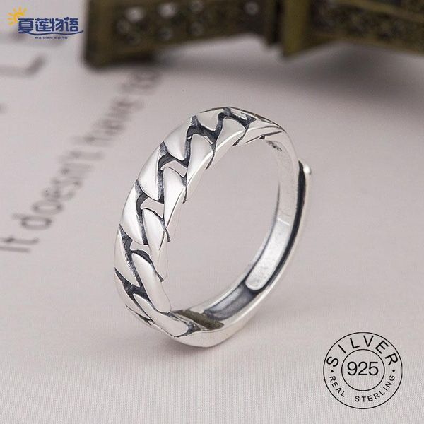 cluster rings sterling silver adjustable ring s925 original chain gemetric fashion retro vintage jewelry gifts for women men, Golden;silver
cluster rings sterling silver adjustable ring s925 original chain gemetric fashion retro vintage jewelry gifts for women men, Golden;silver