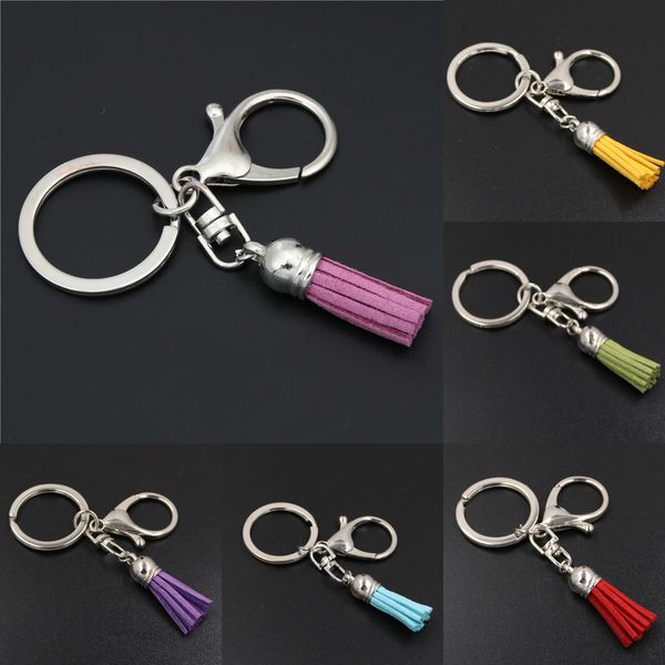 Mix Colors Suede Tassel Keychains For Women Handbag Key Ring 2019 New Jewelry Diy Handmade
Mix Colors Suede Tassel Keychains For Women Handbag Key Ring 2019 New Jewelry Diy Handmade