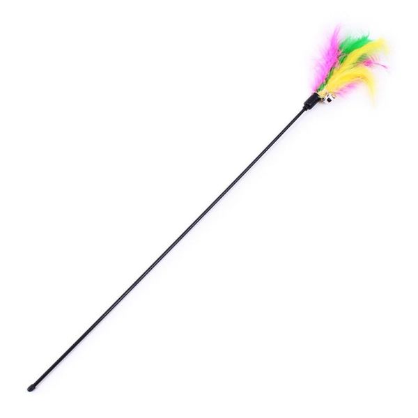 cat toys soft colorful feather bell rod toy for kitten funny playing interactive pet supplies
cat toys soft colorful feather bell rod toy for kitten funny playing interactive pet supplies