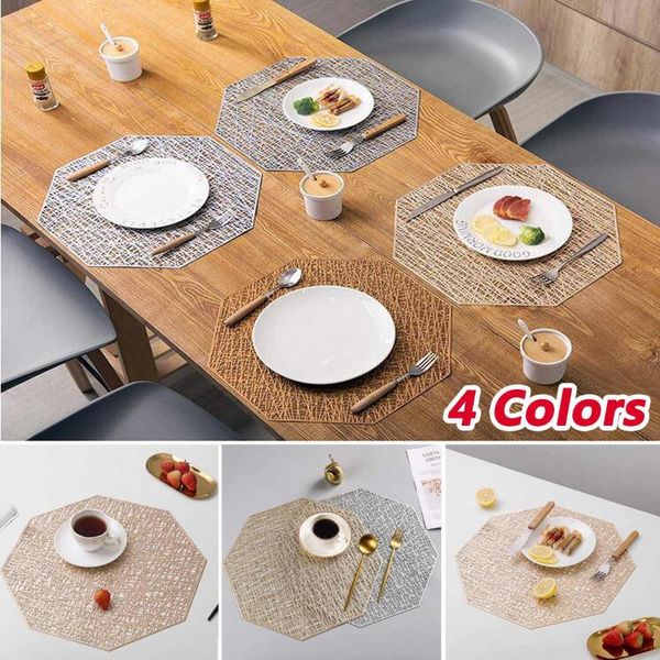 mats & pads 1pc nordic octagonal hollow pvc placemats kitchen table insulation placemat hollowed western non-slip
mats & pads 1pc nordic octagonal hollow pvc placemats kitchen table insulation placemat hollowed western non-slip
