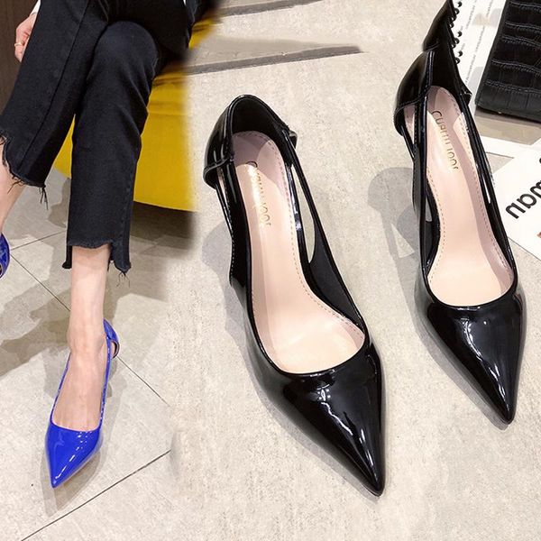 ladies fashion high heels pumps office shoes elegant women's solid thin plus size dress, Black
ladies fashion high heels pumps office shoes elegant women's solid thin plus size dress, Black