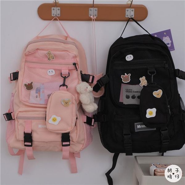 functional tooling backpack large capacity school bag female port style retro student
functional tooling backpack large capacity school bag female port style retro student
