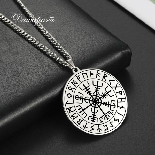 pendant necklaces dawapara nordic viking symbol of norse compass in rune circle vegvisir necklace stainless steel jewelry amulet, Silver
pendant necklaces dawapara nordic viking symbol of norse compass in rune circle vegvisir necklace stainless steel jewelry amulet, Silver