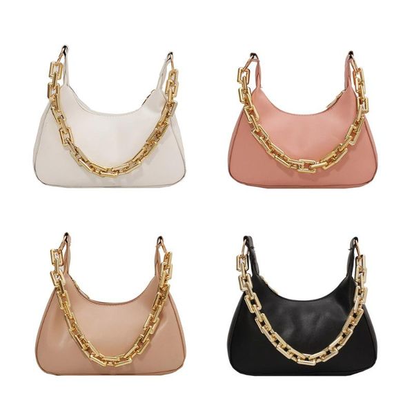 evening bags women's bag vintage women pu leather hobos shoulder underarm casual ladies solid color thick chain small purse handbags
evening bags women's bag vintage women pu leather hobos shoulder underarm casual ladies solid color thick chain small purse handbags
