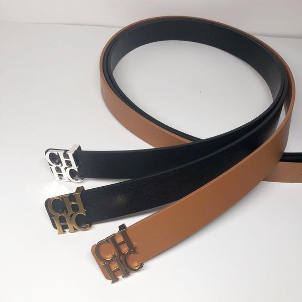 belts genuine leather women 3.0cm wide ch letter soft belt with box high quality, Black;brown
belts genuine leather women 3.0cm wide ch letter soft belt with box high quality, Black;brown