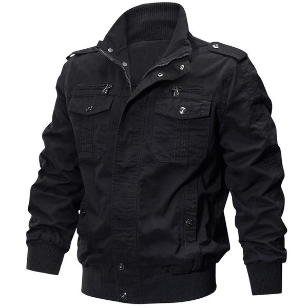 men's jackets military jacket men autumn winter casual cotton washed coat outwear army bomber pilot tactical jaqueta masculina, Black;brown
men's jackets military jacket men autumn winter casual cotton washed coat outwear army bomber pilot tactical jaqueta masculina, Black;brown