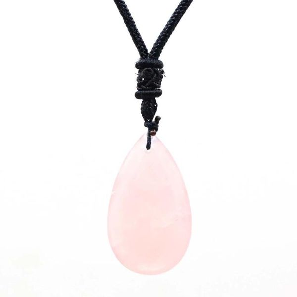 pendant necklaces natural crystal water drop necklace pink quartz stone lapis tiger eye labradorites reiki pendulum for women, Silver
pendant necklaces natural crystal water drop necklace pink quartz stone lapis tiger eye labradorites reiki pendulum for women, Silver