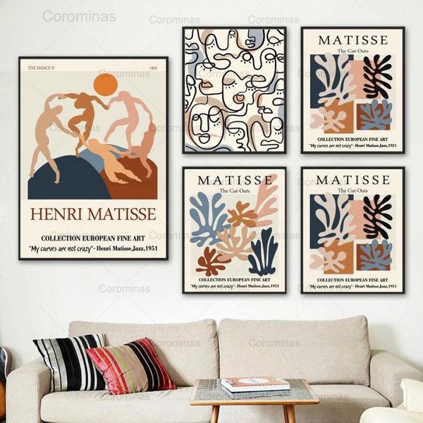 paintings henri matisse poster abstract curve paper cut nordic canvas painting lines face wall art hd print pictures for living room decor
paintings henri matisse poster abstract curve paper cut nordic canvas painting lines face wall art hd print pictures for living room decor