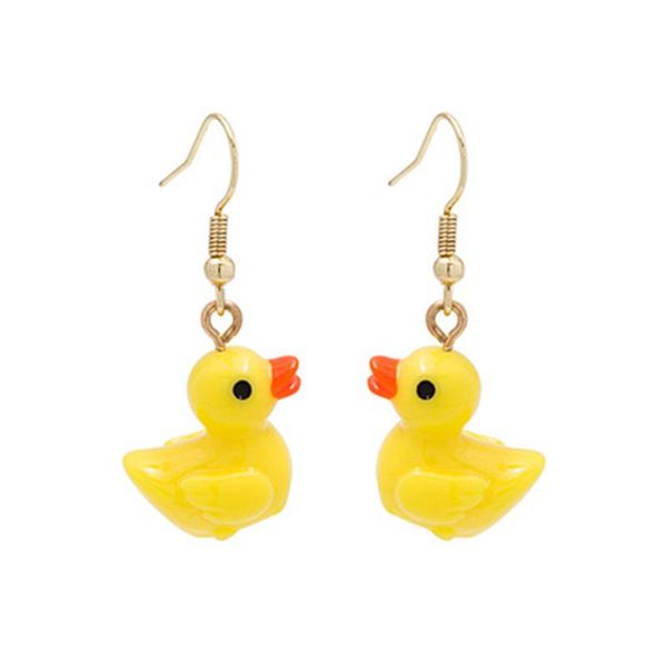 dangle & chandelier cartoon hand-made cute little yellow duck earrings girl vitality sweet animal, Silver
dangle & chandelier cartoon hand-made cute little yellow duck earrings girl vitality sweet animal, Silver