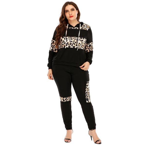 plus size tracksuits sale two piece women set sport casual outfit fall clothes for sweatshirt sweatpants tracksuit 5xl d30, Black
plus size tracksuits sale two piece women set sport casual outfit fall clothes for sweatshirt sweatpants tracksuit 5xl d30, Black