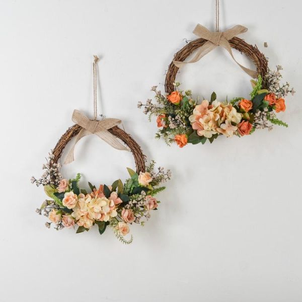 decorative flowers & wreaths cilected artificial rose hydrangea wreath wedding decoration pendant simulation rattan ring home wall hanging g
decorative flowers & wreaths cilected artificial rose hydrangea wreath wedding decoration pendant simulation rattan ring home wall hanging g