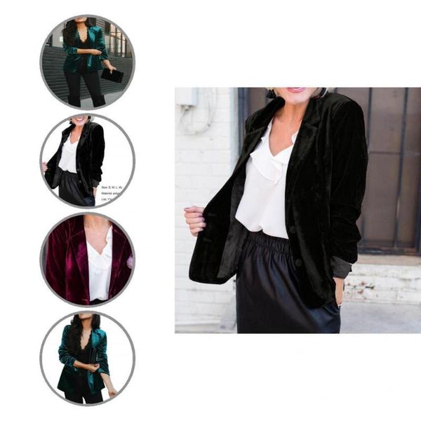 women's suits & blazers lady blazer single breasted outwear slim lapel pure color jacket for travel, White;black
women's suits & blazers lady blazer single breasted outwear slim lapel pure color jacket for travel, White;black