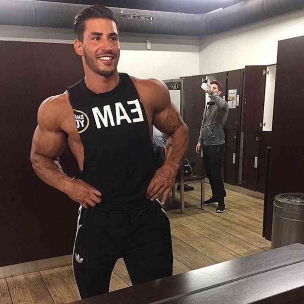 men' tank new summer mens gyms bodybuilding cotton sleeveless brand fitness vest muscle male fashion leisure sling cool, White;black
men' tank new summer mens gyms bodybuilding cotton sleeveless brand fitness vest muscle male fashion leisure sling cool, White;black