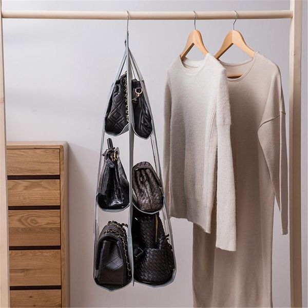 storage boxes & bins 6 pocket hanging handbag purse bag tidy organiser wardrobe closet hanger clear sundry shoe with pouch
storage boxes & bins 6 pocket hanging handbag purse bag tidy organiser wardrobe closet hanger clear sundry shoe with pouch