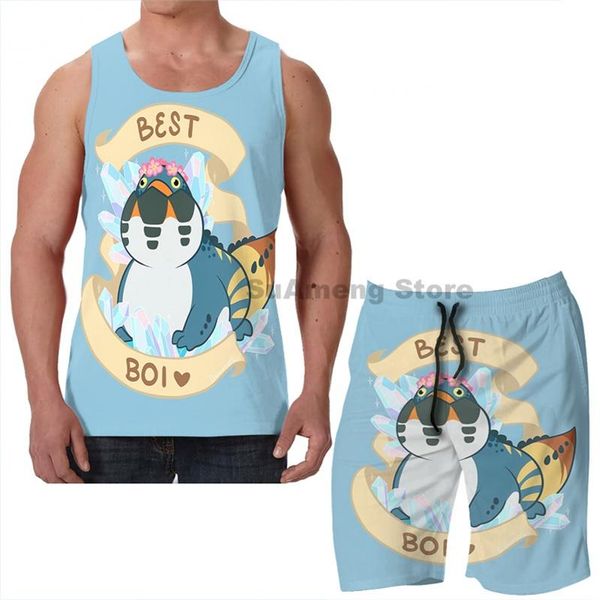 men's tracksuits summer funny print men tank women dodogama boi (monhun world) beach shorts sets fitness vest, Gray
men's tracksuits summer funny print men tank women dodogama boi (monhun world) beach shorts sets fitness vest, Gray