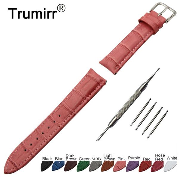watch bands 20mm croco genuine leather band for ticwatch 2 42mm stainless pin buckle strap wrist belt bracelet + tool spring bar, Black;brown
watch bands 20mm croco genuine leather band for ticwatch 2 42mm stainless pin buckle strap wrist belt bracelet + tool spring bar, Black;brown