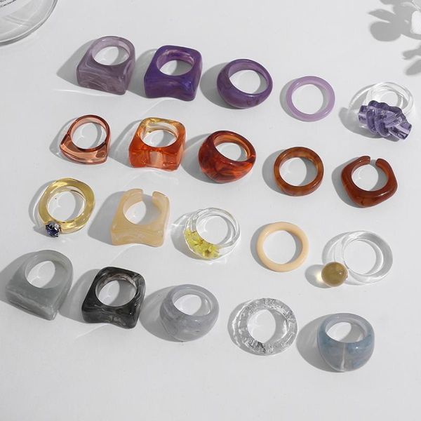 cluster rings korea colorful transparent resin acrylic geometric irregular square set for women 2021 trendy jewelry accessories, Golden;silver
cluster rings korea colorful transparent resin acrylic geometric irregular square set for women 2021 trendy jewelry accessories, Golden;silver