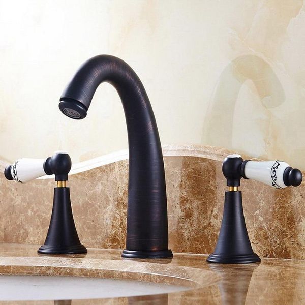 bathroom sink faucets black oil rubbed bronze double handles 3 holes install widespread deck mounted basin faucet mixer tap mhg082
bathroom sink faucets black oil rubbed bronze double handles 3 holes install widespread deck mounted basin faucet mixer tap mhg082