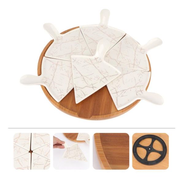 dishes & plates large pizza tray set 10 inch dessert triangle separate plate cake
dishes & plates large pizza tray set 10 inch dessert triangle separate plate cake