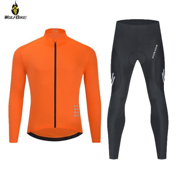 racing sets wolfbike full sleeve cycling set reflective anti-sweat quick dry shirts tight trousers kit bicycle mtb bike long jersey clothing, Black;blue
racing sets wolfbike full sleeve cycling set reflective anti-sweat quick dry shirts tight trousers kit bicycle mtb bike long jersey clothing, Black;blue