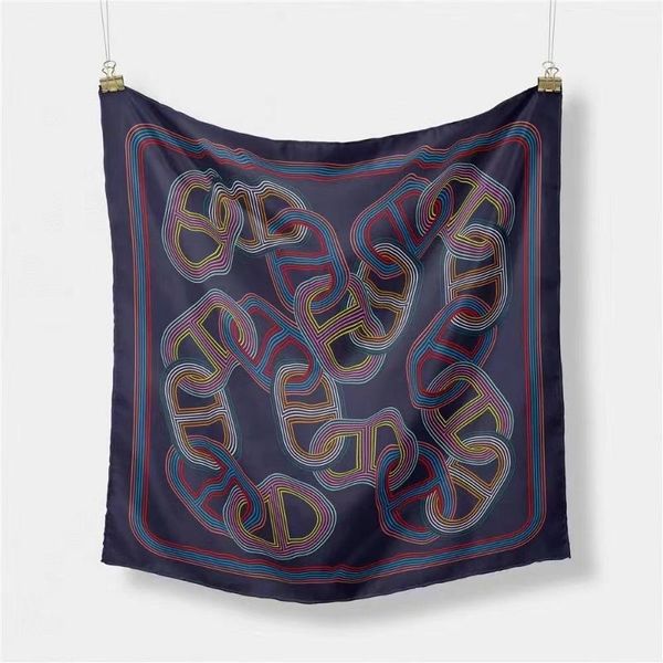 scarves est fashion chains design twill silk women elegant square scarf bandana small hijab foulards ladies tie headband 53cm, Blue;gray
scarves est fashion chains design twill silk women elegant square scarf bandana small hijab foulards ladies tie headband 53cm, Blue;gray