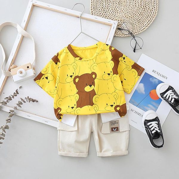 clothing sets 2021 summer dress foreign style children's wear handsome short sleeve suit boys, White
clothing sets 2021 summer dress foreign style children's wear handsome short sleeve suit boys, White
