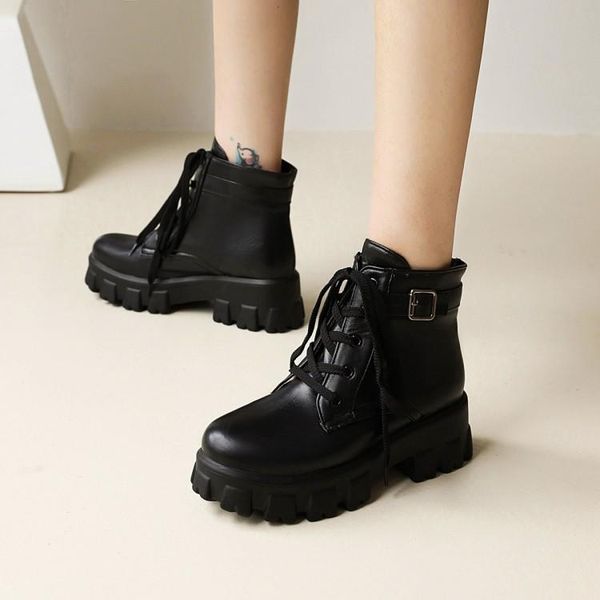 boots woman flat boots-women female shoes winter footwear round toe lace up low 2021 rubber ladies autumn large size ankle cross, Black
boots woman flat boots-women female shoes winter footwear round toe lace up low 2021 rubber ladies autumn large size ankle cross, Black