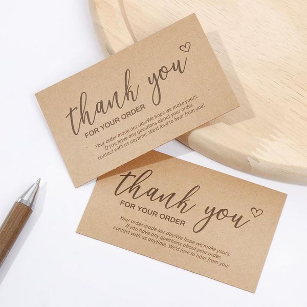 online retail cardstock package "thank you for your order" postcards greeting labels kraft paper cards express appreciate
online retail cardstock package "thank you for your order" postcards greeting labels kraft paper cards express appreciate