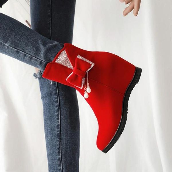 boots booties female korean version increased 2021 bow versatile matte leather, Black
boots booties female korean version increased 2021 bow versatile matte leather, Black