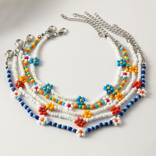 anklets 5 pcs multicolor boho beaded anklet adjustable handmade ankle bracelets fashion accessories for women girls lb, Red;blue
anklets 5 pcs multicolor boho beaded anklet adjustable handmade ankle bracelets fashion accessories for women girls lb, Red;blue