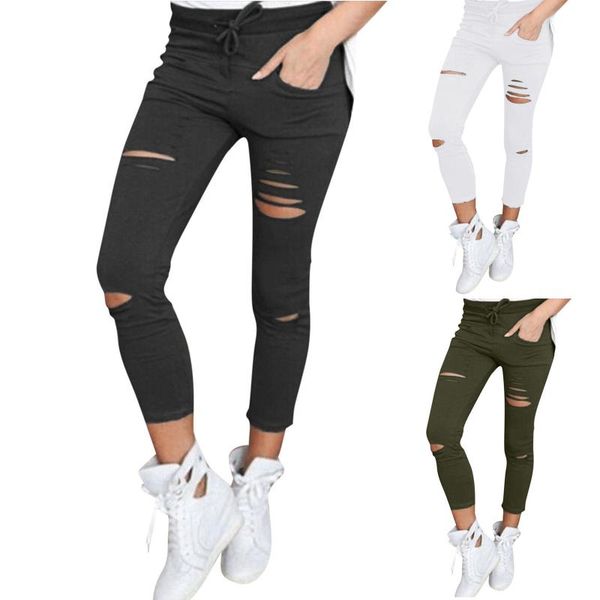 yoga outfit leggings drawstring high waist pencil pants fashion ripped oversize skinny workout jeans stretch solid color double pocket
yoga outfit leggings drawstring high waist pencil pants fashion ripped oversize skinny workout jeans stretch solid color double pocket