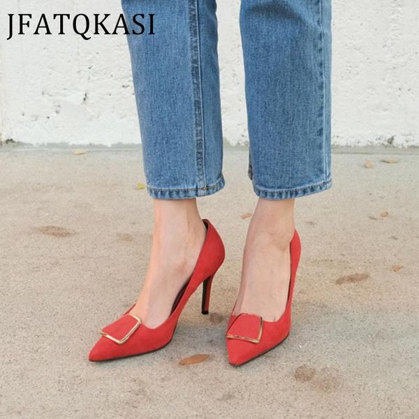 dress shoes women pumps summer pointed suede thin heel colorful female high heels fashion brand ladies work plus size 2021 style, Black
dress shoes women pumps summer pointed suede thin heel colorful female high heels fashion brand ladies work plus size 2021 style, Black