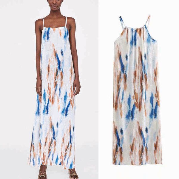 women dress summer za fashion retro sling print tube elegant chic street casual 210601, Black;gray
women dress summer za fashion retro sling print tube elegant chic street casual 210601, Black;gray