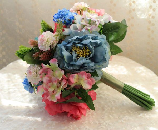 decorative flowers & wreaths bridal bouquet artificial rose white pink blue peony bride wedding bouquets ramo de flores novia
decorative flowers & wreaths bridal bouquet artificial rose white pink blue peony bride wedding bouquets ramo de flores novia