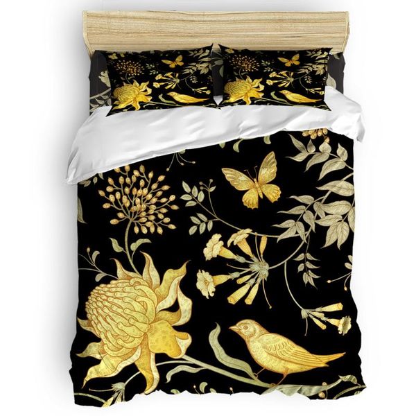 bedding sets golden azalea bird butterfly duvet cover set warm and comfortable bedroom supplies comforter 2/3/4pcs
bedding sets golden azalea bird butterfly duvet cover set warm and comfortable bedroom supplies comforter 2/3/4pcs