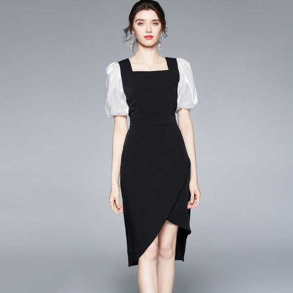 casual dresses women's will see 2021 elegant vintage square sleeve high-end retro, Black;gray
casual dresses women's will see 2021 elegant vintage square sleeve high-end retro, Black;gray