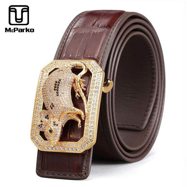 mcparko luxury men belt genuine leather crocodile waist elegant stainless steel mouse buckle suit high-end gift belts, Black;brown
mcparko luxury men belt genuine leather crocodile waist elegant stainless steel mouse buckle suit high-end gift belts, Black;brown