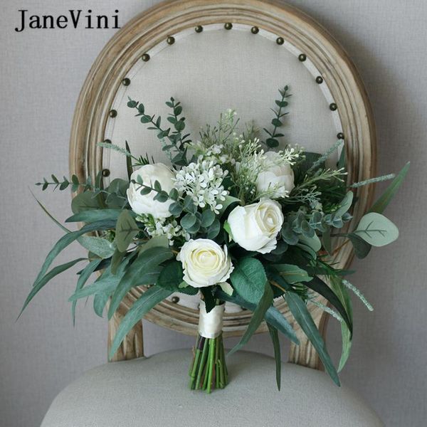 wedding flowers janevini vintage european white bouquets handmade silk roses green eucalyptus leaf boho bridal bridesmaid flower bouquet
wedding flowers janevini vintage european white bouquets handmade silk roses green eucalyptus leaf boho bridal bridesmaid flower bouquet