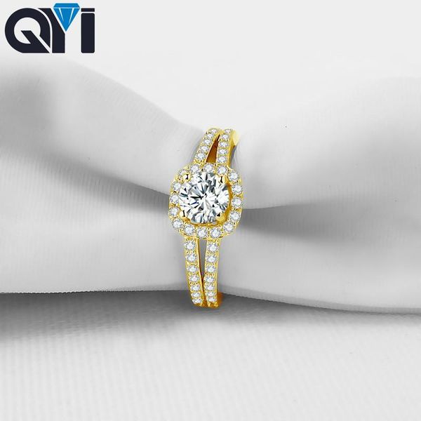 cluster rings qyi 14k solid yellow gold wedding bands for women 1 ct round simulated diamond engagement ring jewelry gift, Golden;silver
cluster rings qyi 14k solid yellow gold wedding bands for women 1 ct round simulated diamond engagement ring jewelry gift, Golden;silver