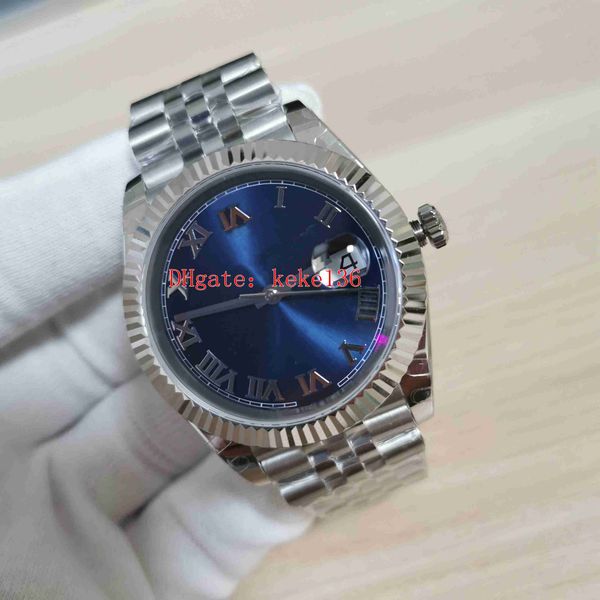 bp maker v3 men watches 41mm 126334 blue roman dial stainless steel jubilee 2813 movement mechanical automatic mens watch luminescent wristw, Slivery;brown
bp maker v3 men watches 41mm 126334 blue roman dial stainless steel jubilee 2813 movement mechanical automatic mens watch luminescent wristw, Slivery;brown