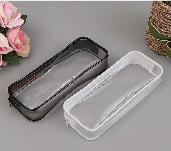 storage bag pvc transparent pencil case student cute stationery plastic zipper bags
storage bag pvc transparent pencil case student cute stationery plastic zipper bags