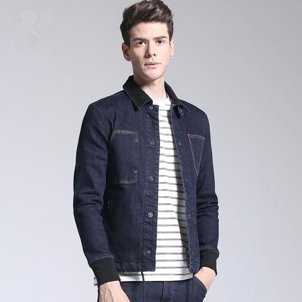 men's jackets 2021 turn down collar casual denim jacket men single breasted slim fit jean for male pockets spring outerwear, Black;brown
men's jackets 2021 turn down collar casual denim jacket men single breasted slim fit jean for male pockets spring outerwear, Black;brown