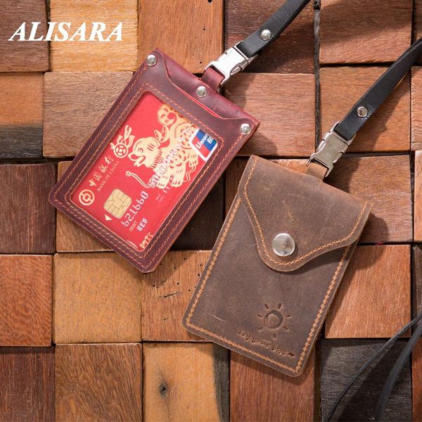 card holders the first layer of cowhide bus holder student campus meal set rope lanyard work cards sleeve id japan badge case, Brown;gray
card holders the first layer of cowhide bus holder student campus meal set rope lanyard work cards sleeve id japan badge case, Brown;gray
