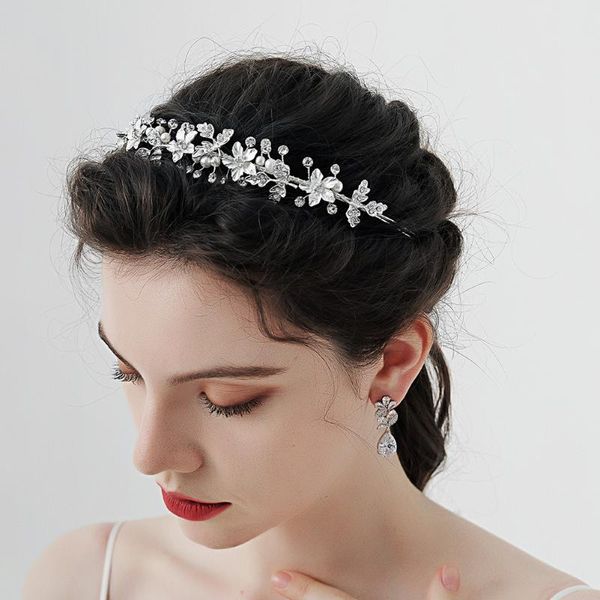 headpieces 2021 pearl headband bridal tiaras and crowns women girls rhinestone hairband wedding hair accessiories party jewelry, Silver
headpieces 2021 pearl headband bridal tiaras and crowns women girls rhinestone hairband wedding hair accessiories party jewelry, Silver