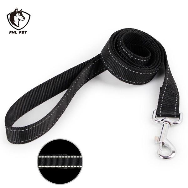 dog collars & leashes fml pet leash reflective nylon belt lead with handle jogging walking traction rope for small large dogs
dog collars & leashes fml pet leash reflective nylon belt lead with handle jogging walking traction rope for small large dogs