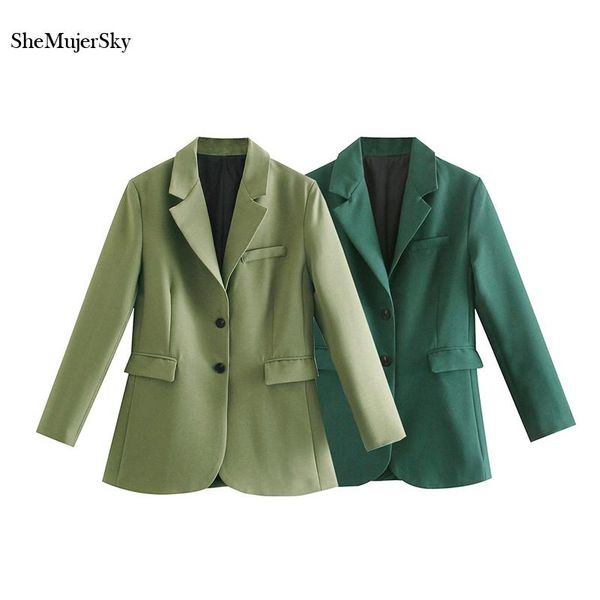 women's suits & blazers shemujersky army green long blazer femme single breasted suit women fashion jackets autumn winter coat 2021, White;black
women's suits & blazers shemujersky army green long blazer femme single breasted suit women fashion jackets autumn winter coat 2021, White;black