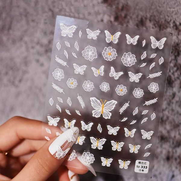 spring exquisite flowers butterfly nail sticker ultra thin self adhesive slider decal elegant charm manicure accessories stickers & decals1, Black
spring exquisite flowers butterfly nail sticker ultra thin self adhesive slider decal elegant charm manicure accessories stickers & decals1, Black